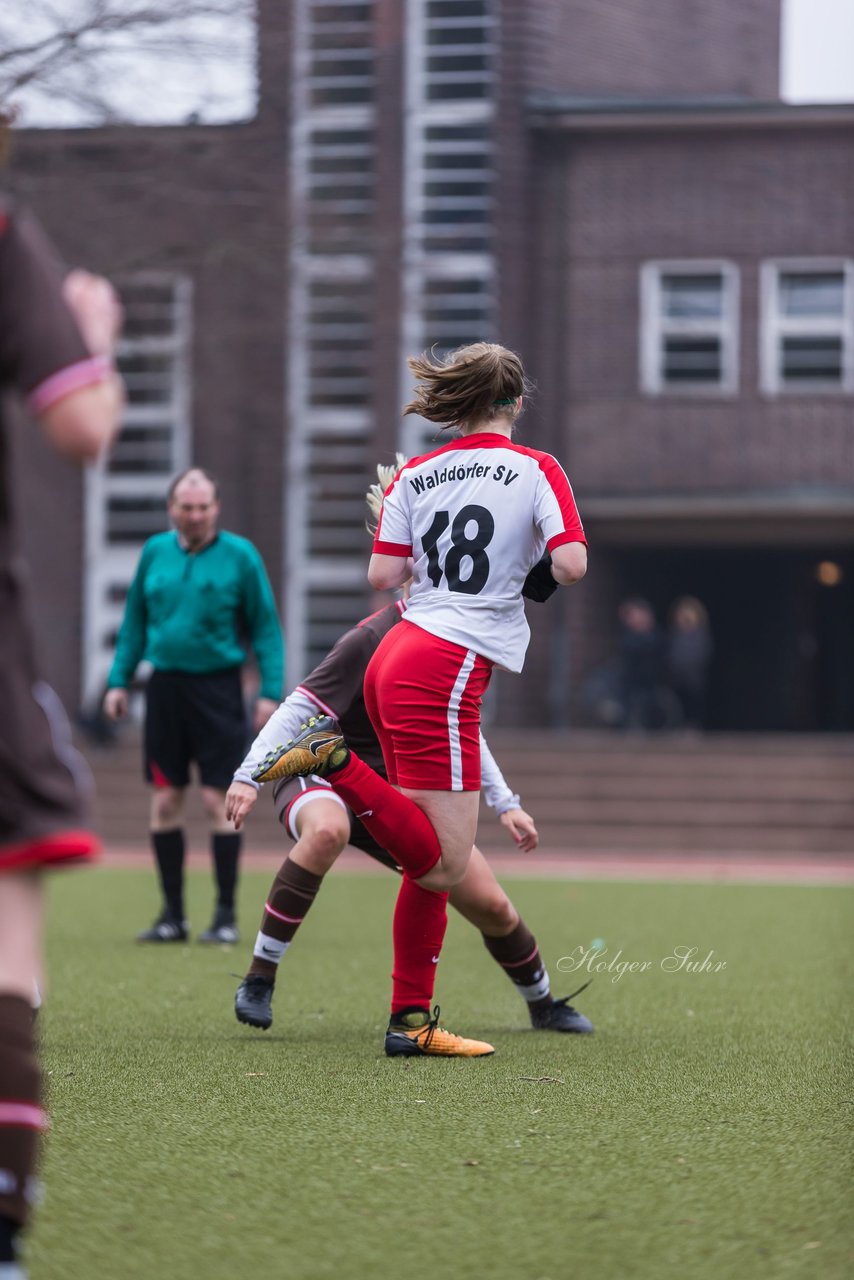 Bild 346 - B-Juniorinnen Walddoerfer - St.Pauli : Ergebnis: 4:1